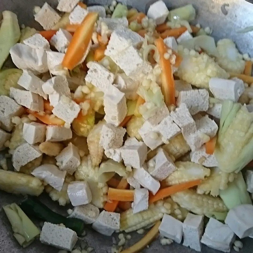 Step 3 Tumis Jagung Muda