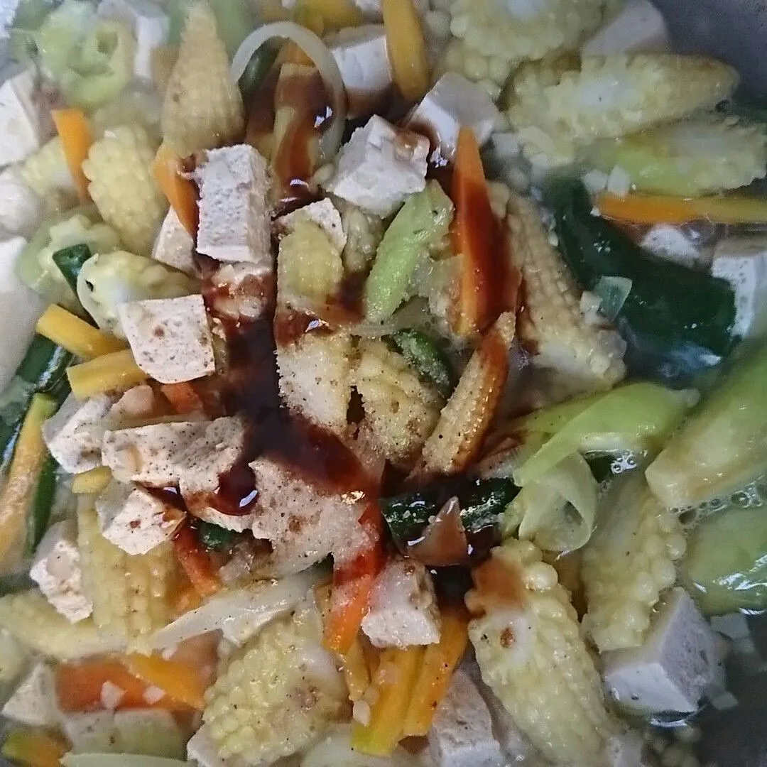 Step 4 Tumis Jagung Muda