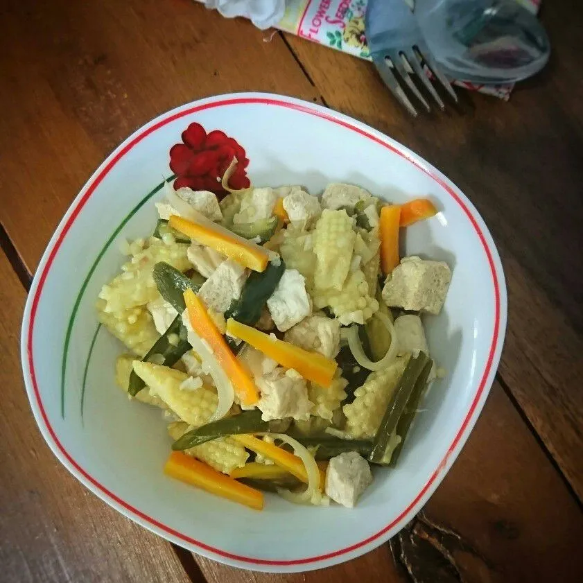 Tumis Jagung Muda