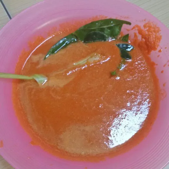Siapkan bumbu halus dan bumbu cemplung,  sisihkan.