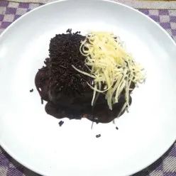 brownies kukus siram