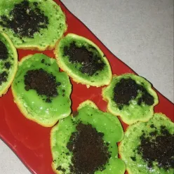 Kue Cubit Pandan