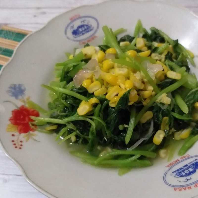 Resep Tumis Bayam Jagung dari Chef Annisaa T.K Yummy App