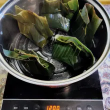 Terakhir, kukus tahu jamur selama 25 menit. Angkat dan sajikan.
