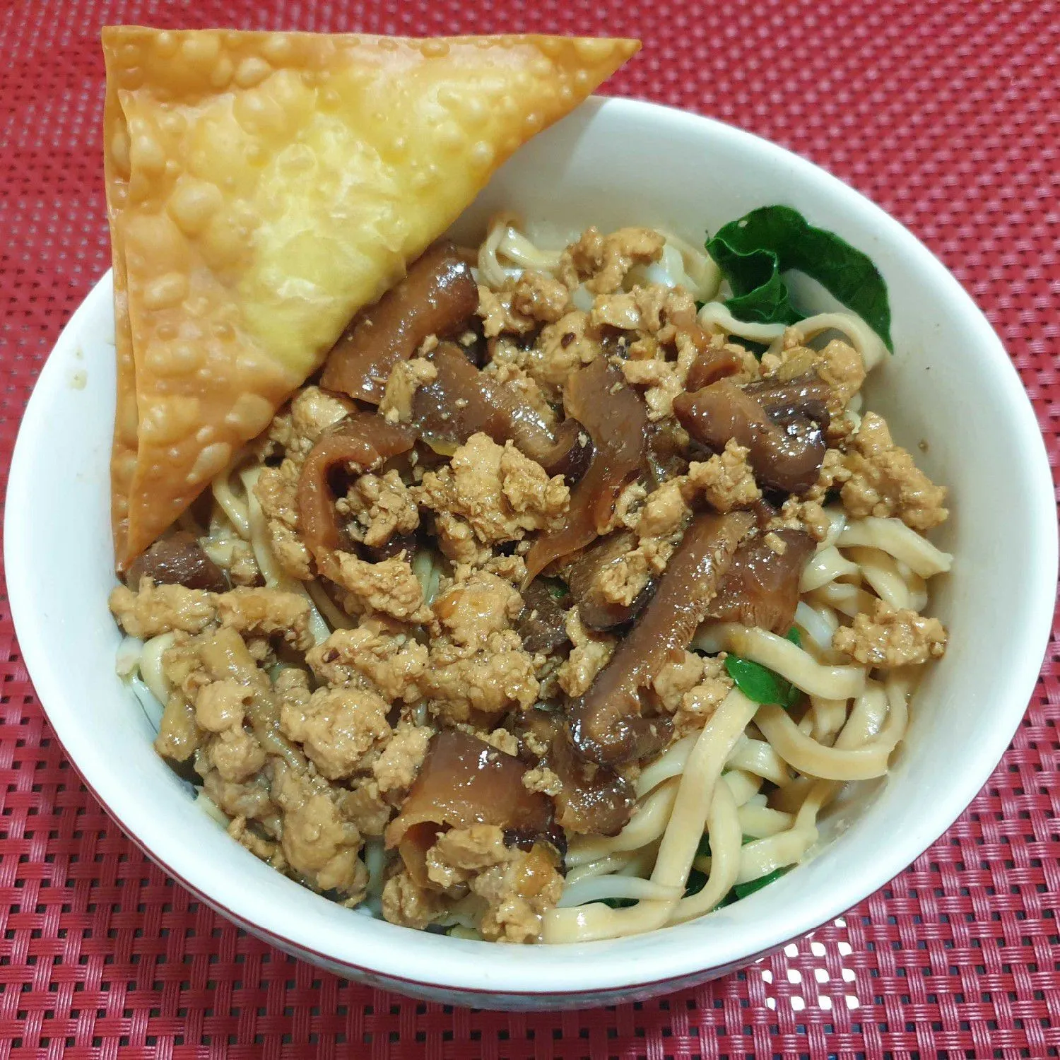 Mie Ayam Jamur Shitake/Xiang Gu