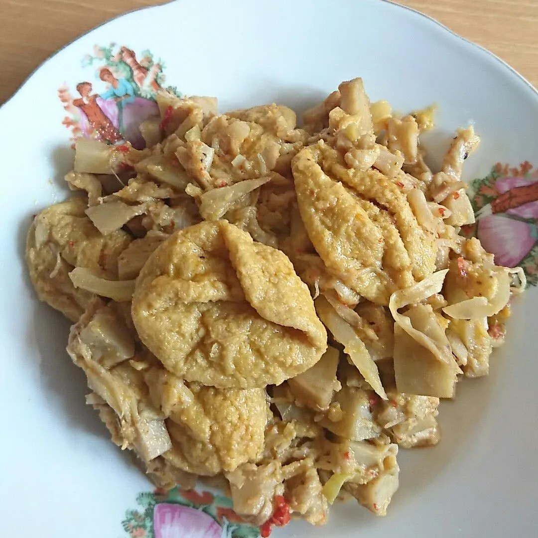 Step 7 Nangka Tahu Santan
