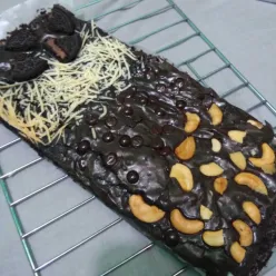Brownies shiny crust