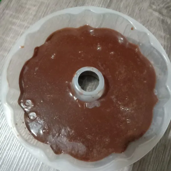 Masukkan lemari pendingin. Potong sesuai selera & siap disajikan.