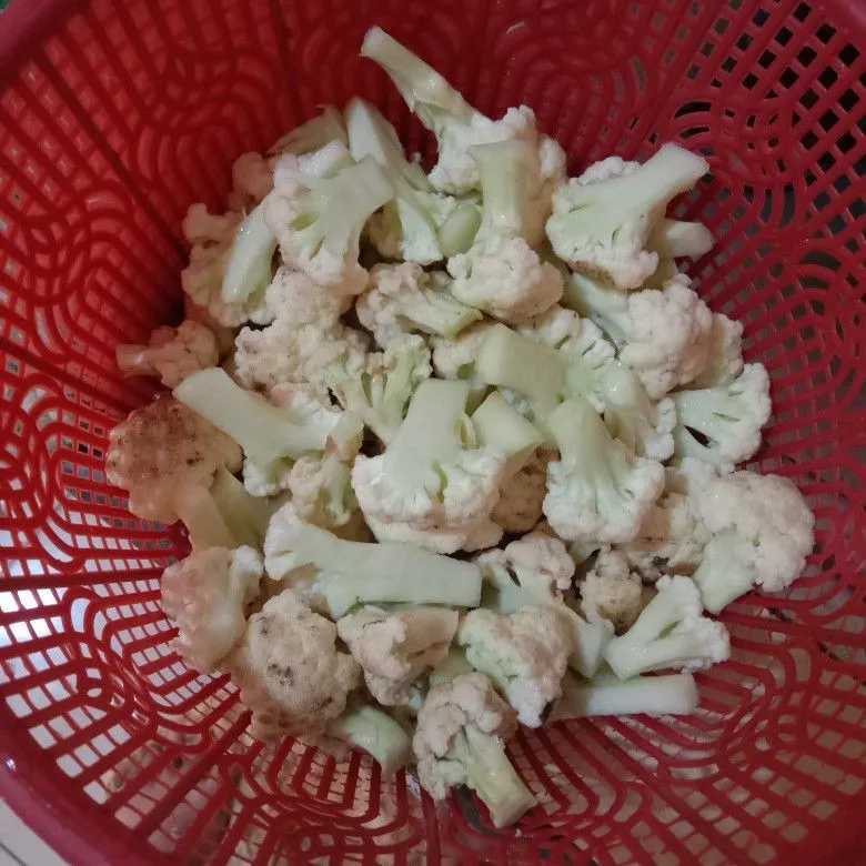 Step 1 Tempura Kembang Kol