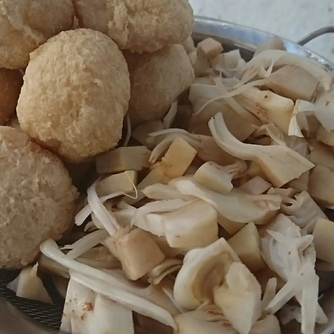Step 1 Nangka Tahu Santan