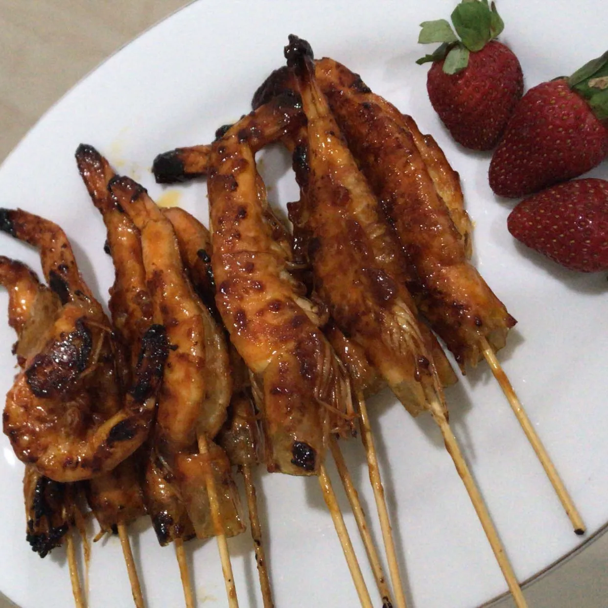 Udang Bakar Madu Teflon