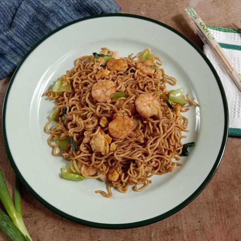 Resep Mie Goreng Udang  dari Chef Nauzaery ShaQuilla 