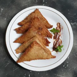 Roti Goreng Coklat Pisang