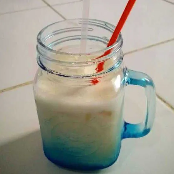 Ice Banana Date Milkshake #JagoMasakMinggu1