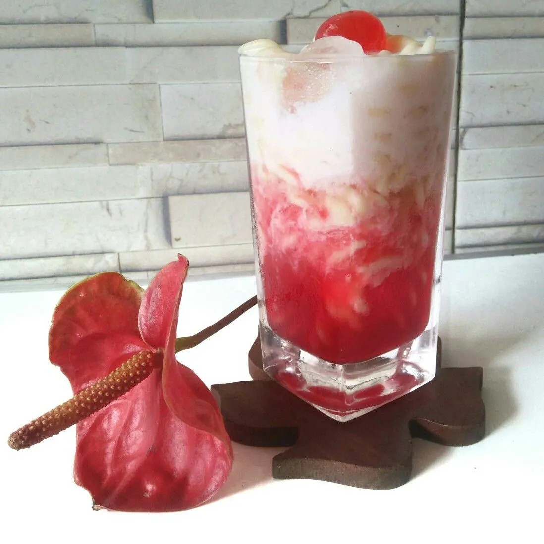 Es Makaroni Cocopandan #JagoMasakMinggu1Periode2