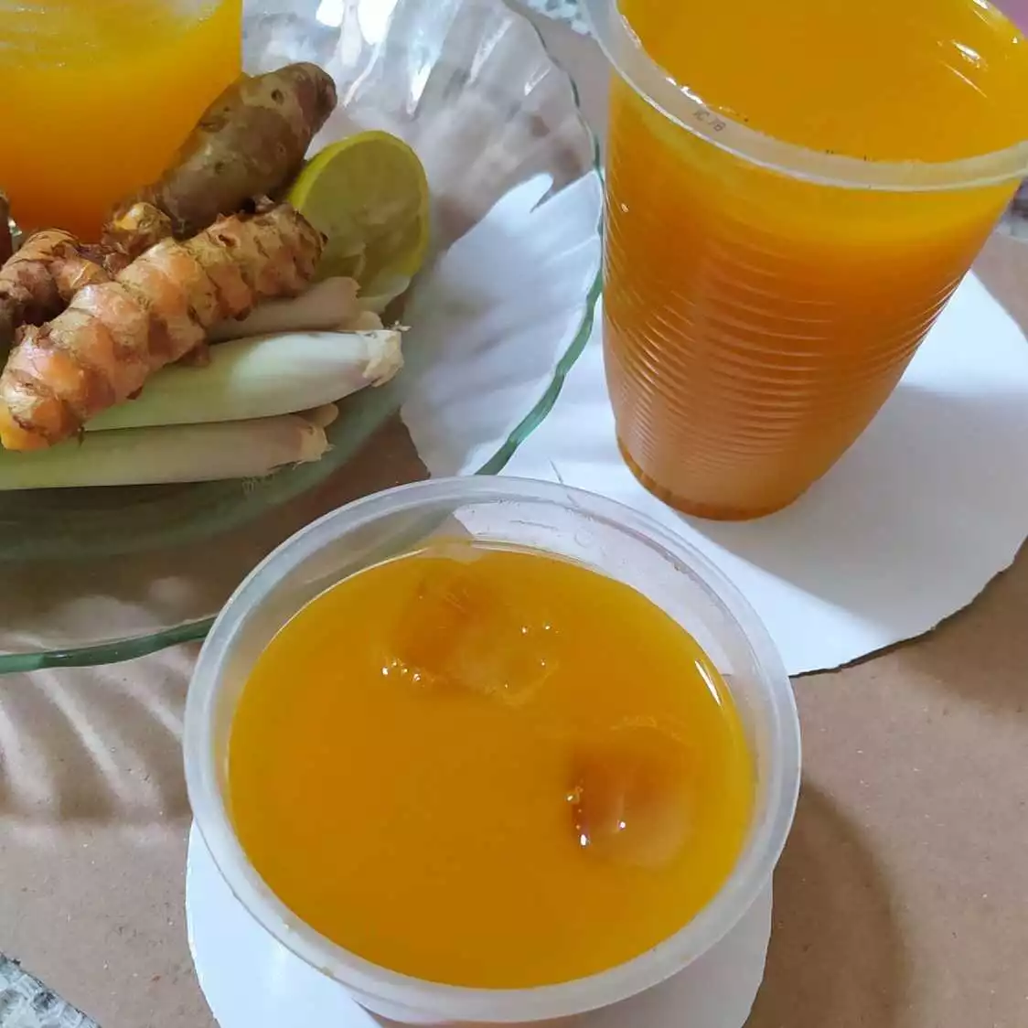 Step 5 Es Jamu Kunyit Asam
