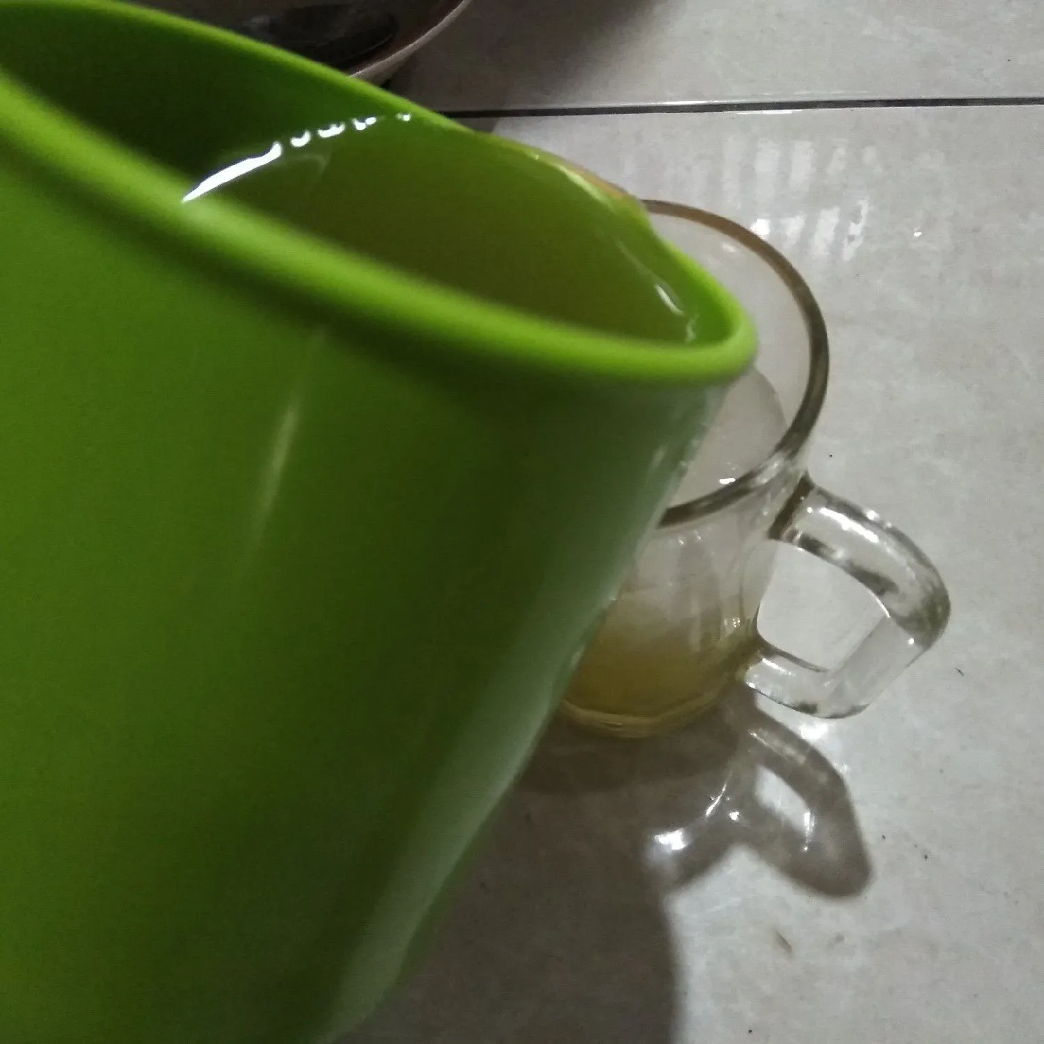 Step 6 Es Tebu Kelapa Muda