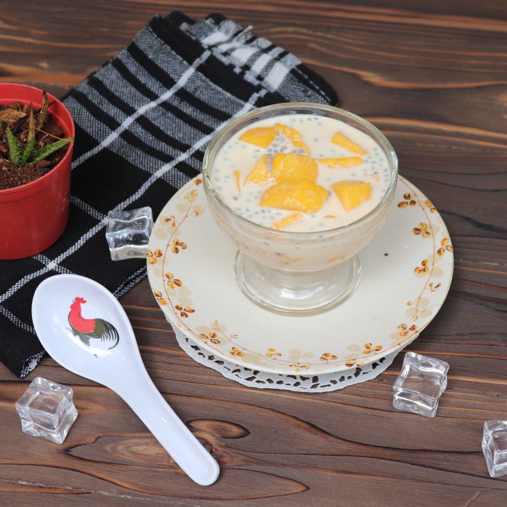 Resep Es Susu Mangga Selasih #JagoMasakMinggu1Periode2 Sederhana