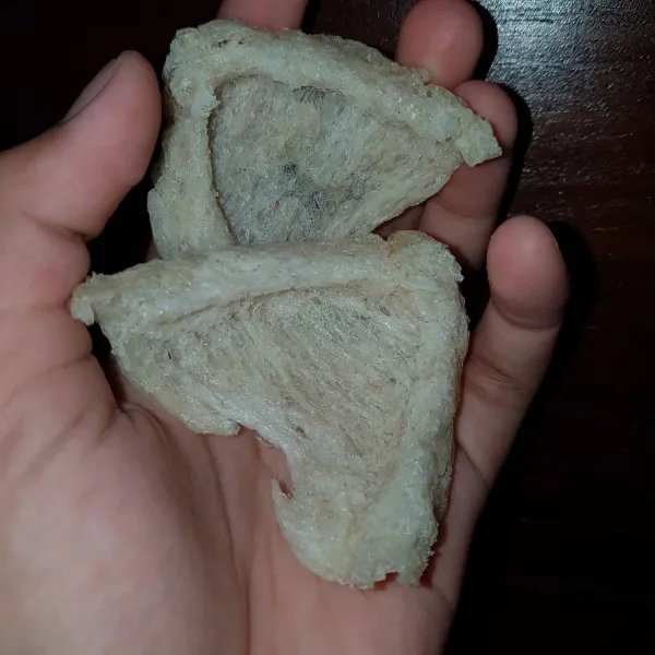 Siapkan sarang burung waletnya.