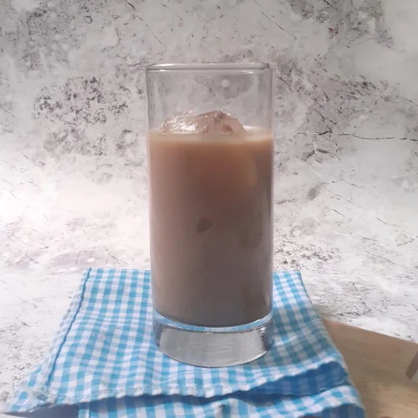Resep Es Kopi Susu Jahe #JagoMasakMinggu1Periode2 Sederhana Rumahan di