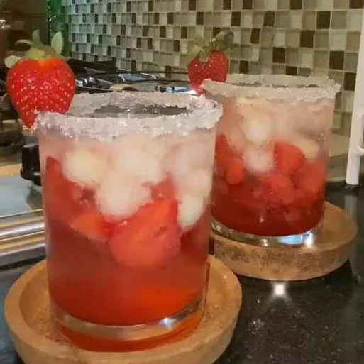 Melon Berry Mocktail #JagoMasakMinggu1Periode2