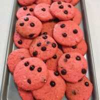 Red Chocochips Cookies