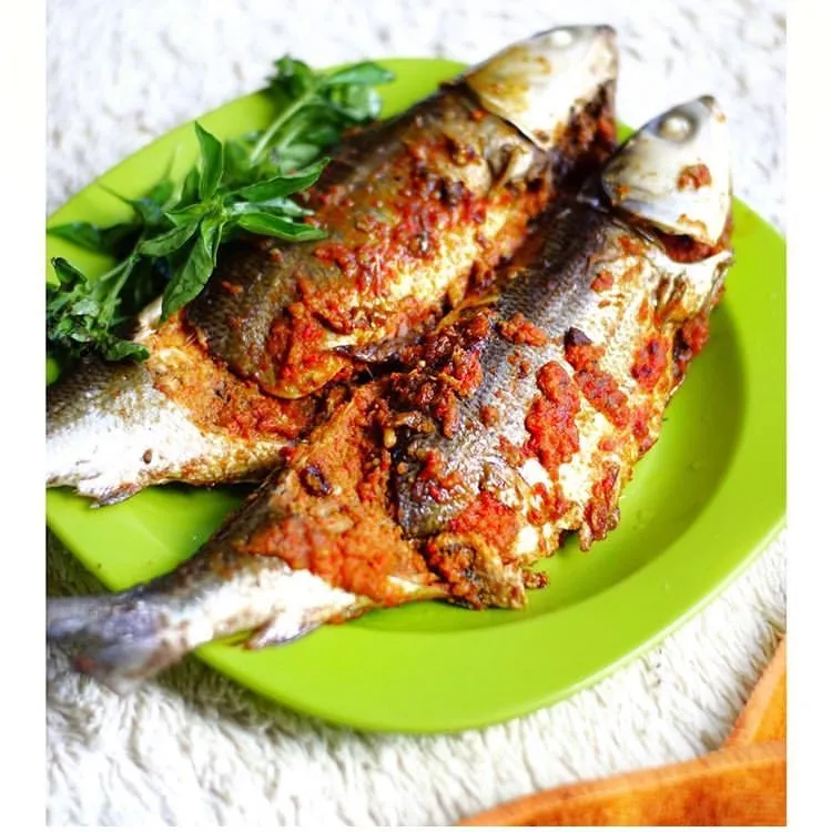 Ikan Panggang Bumbu Merah