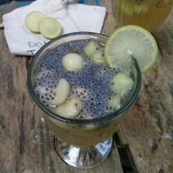 Es Melon Selasih #JagoMasakMinggu1Periode2