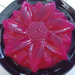 Puding Buah Naga
