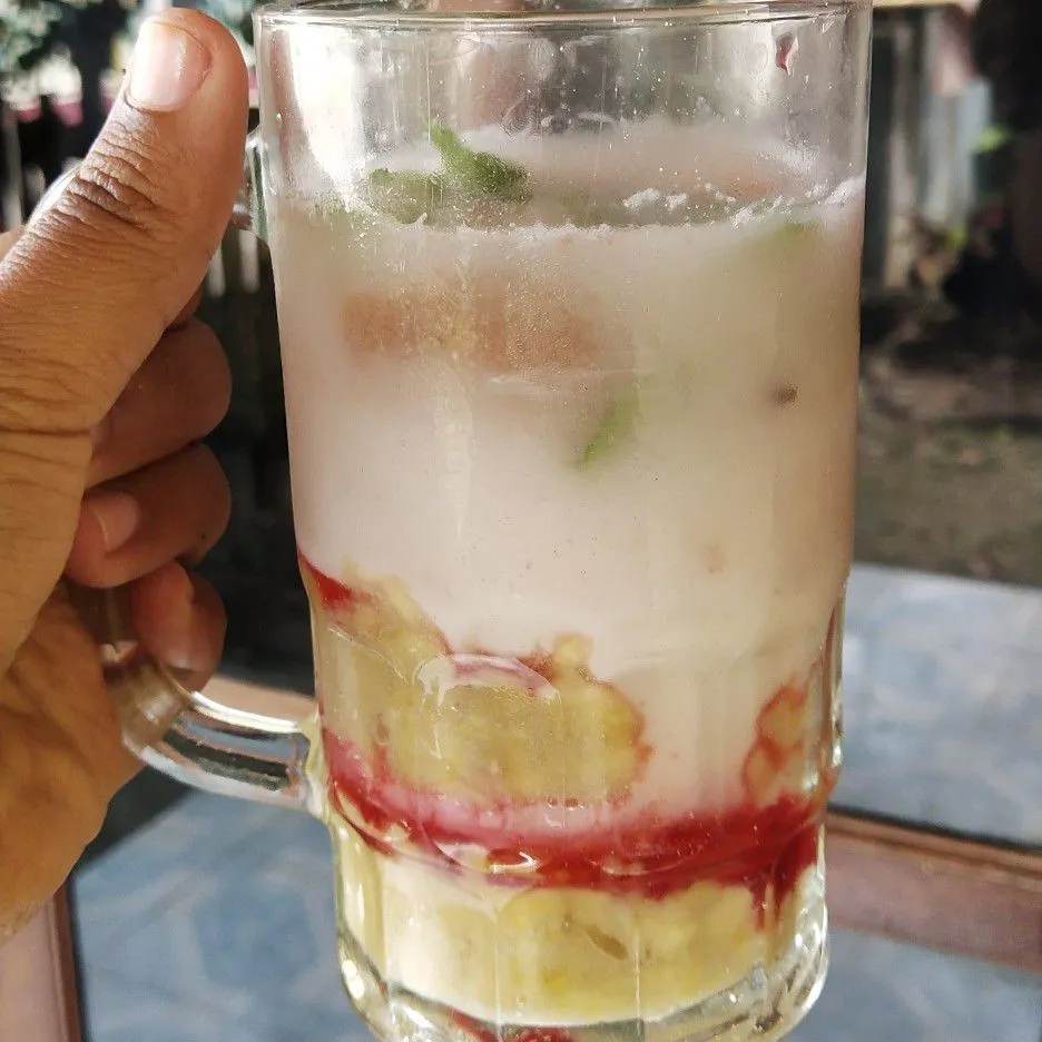 Banana Milk Mint #JagoMasakMinggu1Periode2