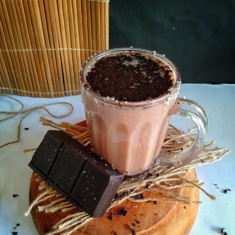 Hot Dark Choco Latte #JagoMasakMinggu1Periode2