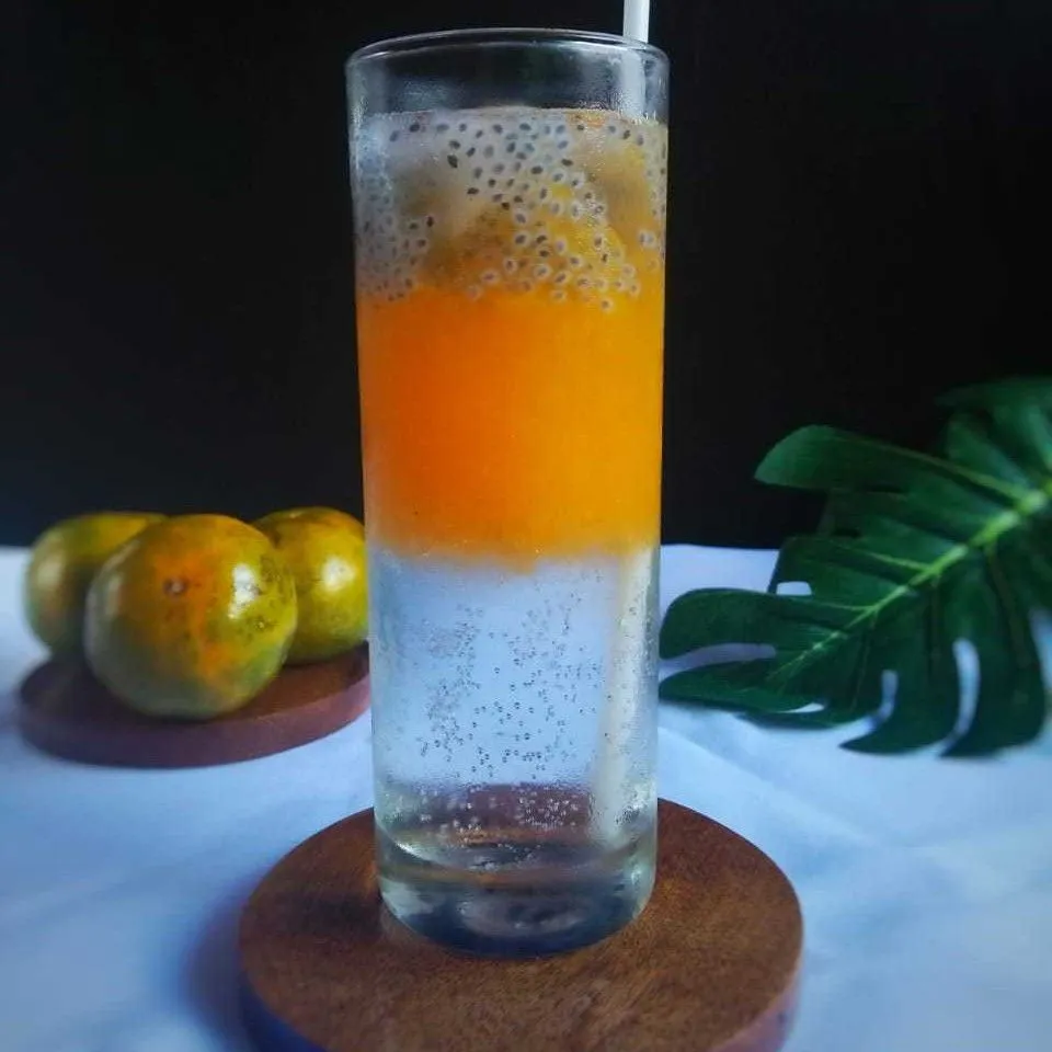 Resep Orange Squash Selasih JagoMasakMinggu1Periode2 Sederhana Rumahan dari Annie Aprilia