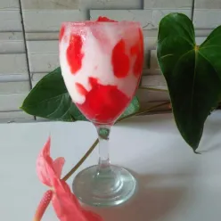 Milky Strawberry #JagoMasakMinggu1Periode2