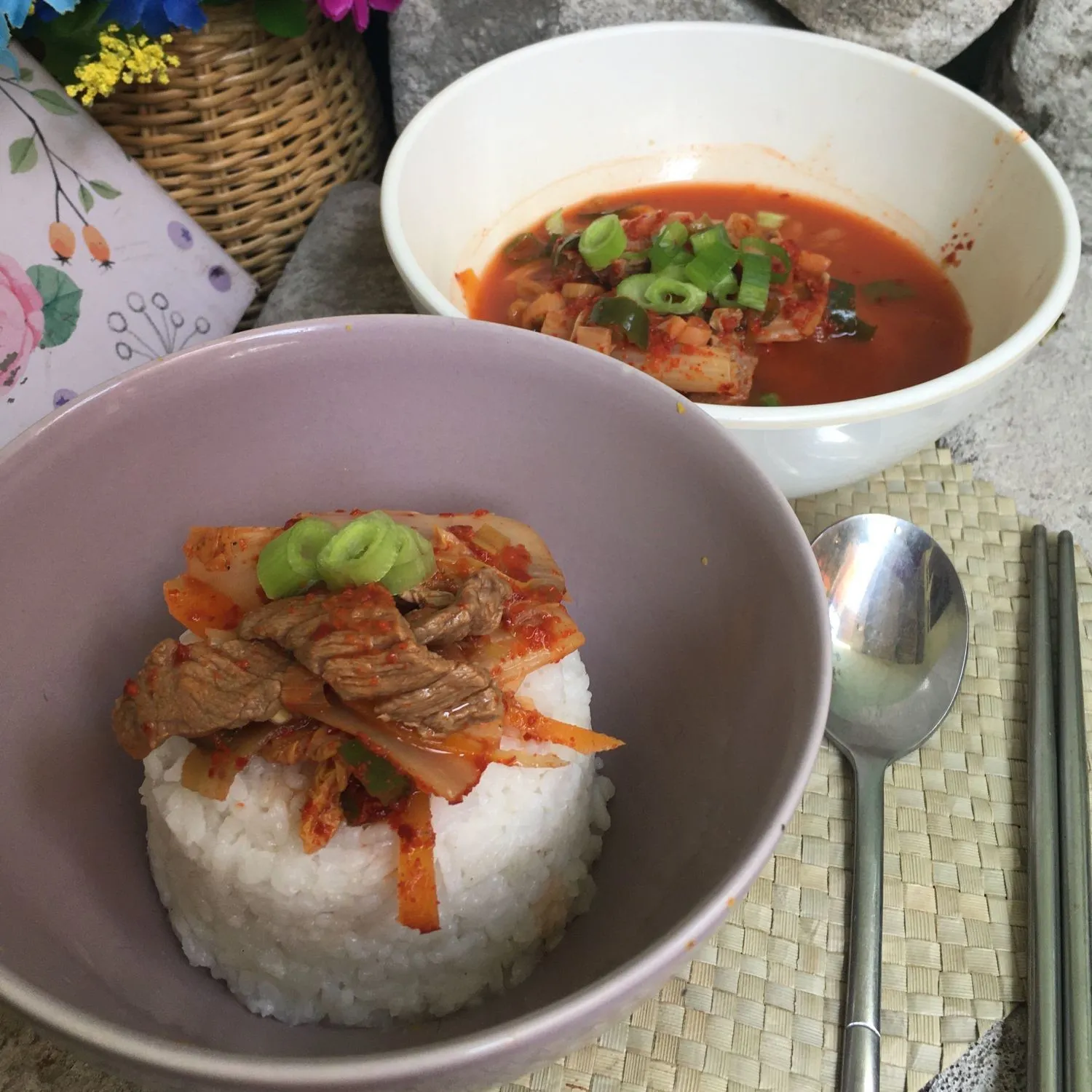Kimchi-Jjigae (Kimchi Stew)