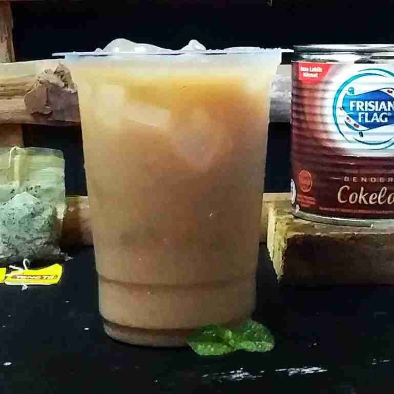 Es Teh Susu gula aren #JagoMasakMinggu1Periode2