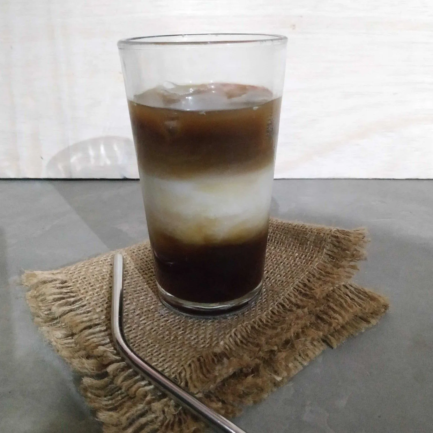 Three Layers Ice Coffee #JagoMasakMinggu1Periode2