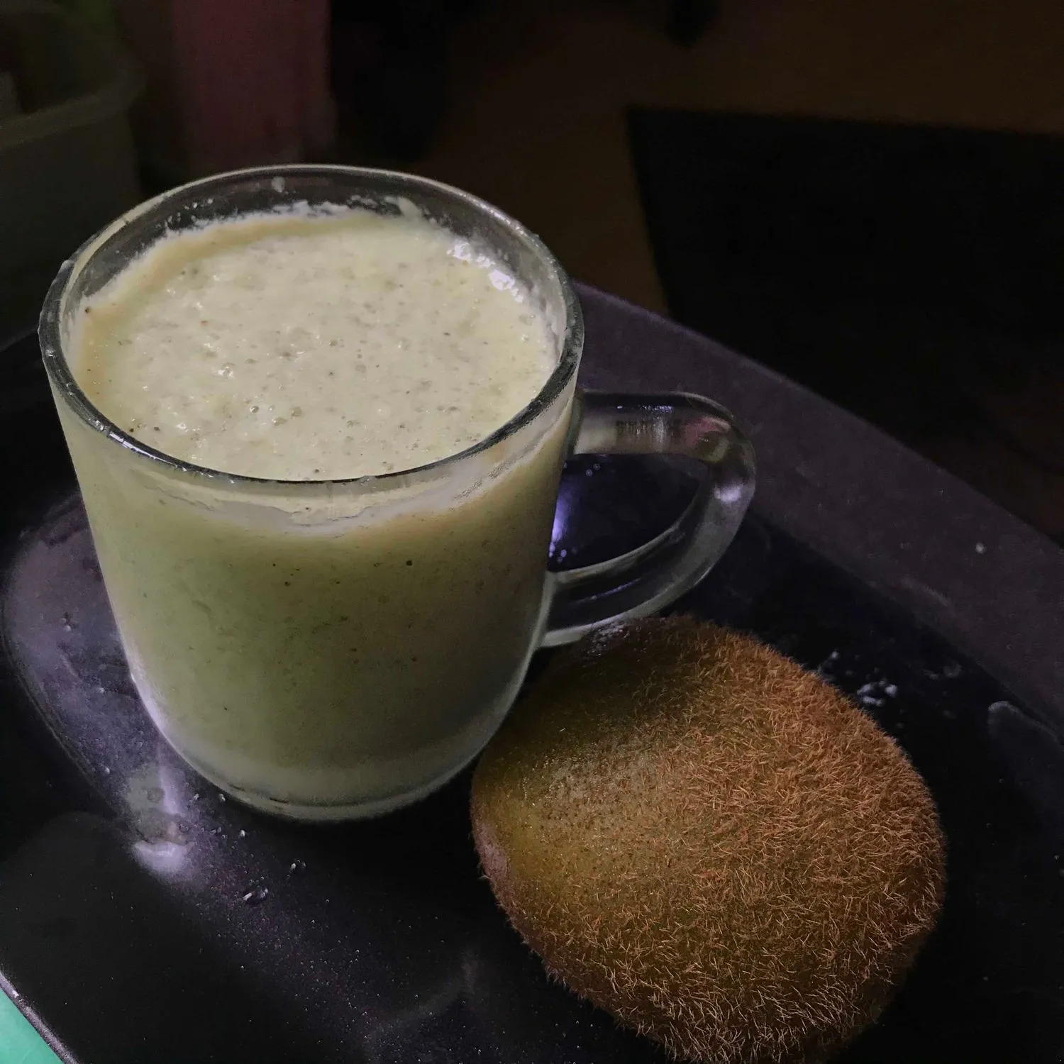 Milky Melon Kiwi Smoothies #JagoMasakMinggu1Periode2