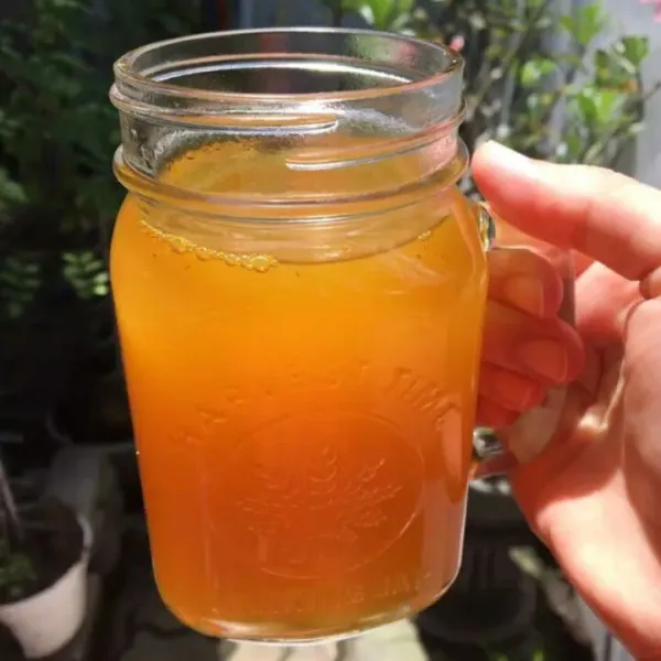 Sajikan. Diminum dingin lebih nikmat