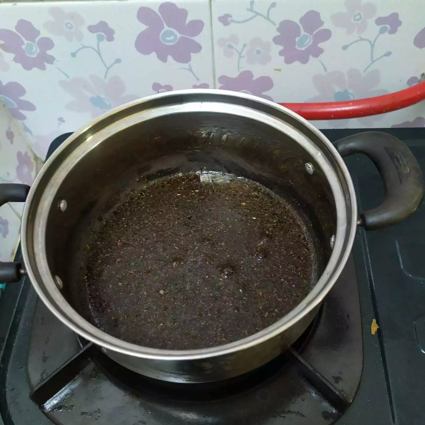 Step 2 Es Teh Tarik oreo