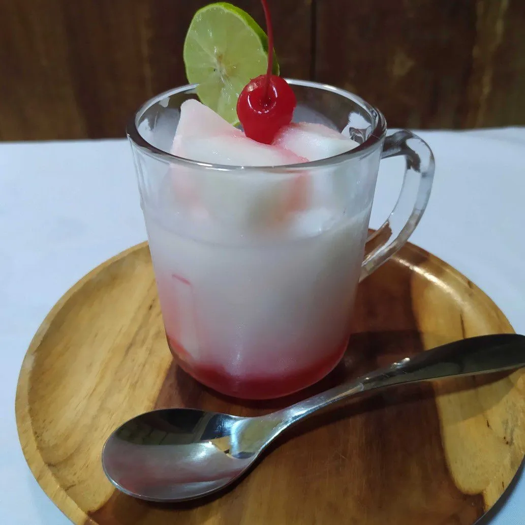 Es Susu Kubus Nata De Coco #JagoMasakMinggu1Periode2