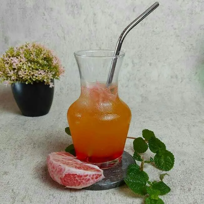 Summer Sunset Mocktail #JagoMasakMinggu1Periode2