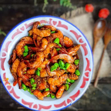 Sambal Udang Pete