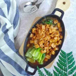 Pokcoy Siram Tahu