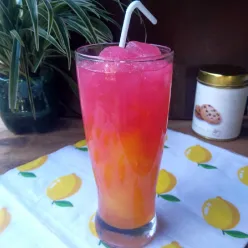 Es Sunset Soda #JagoMasakMinggu1Periode2