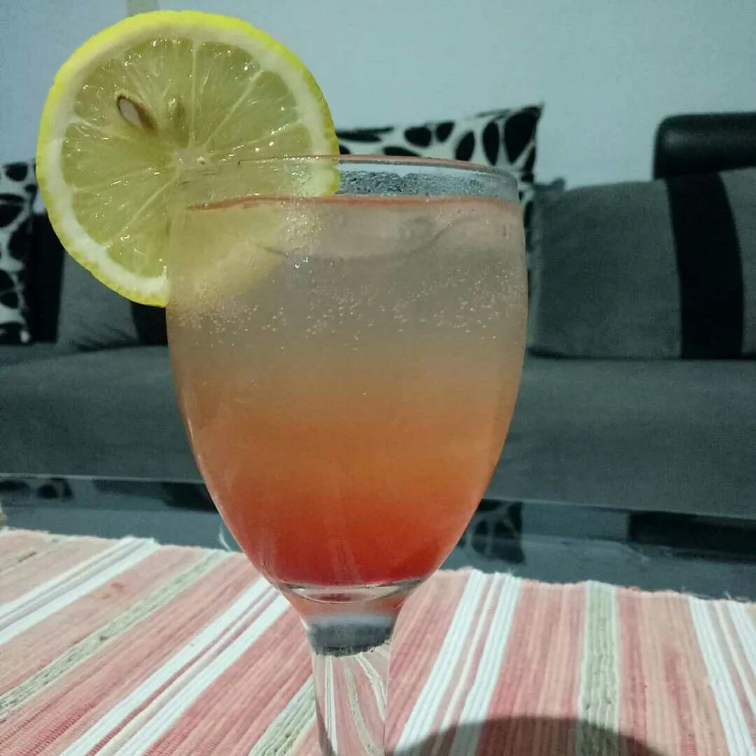 Es Lemon Sirup Strawberi #JagoMasakMinggu1Periode2