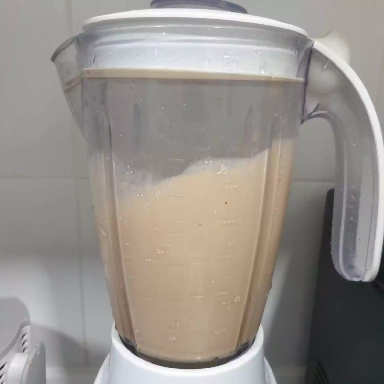 Step 5 Teh Tarik Cincau Blender