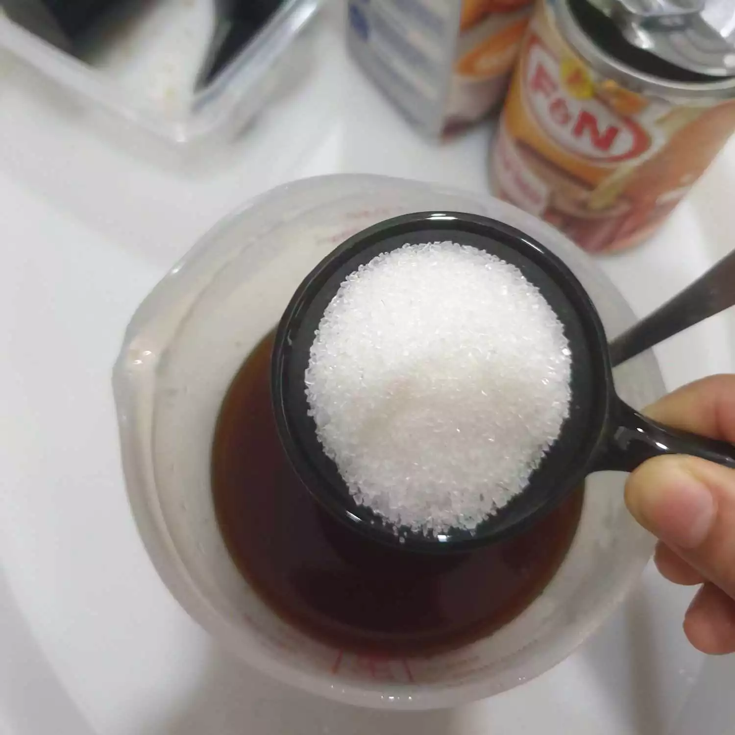 Step 3 Teh Tarik Cincau Blender