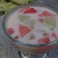Es Soda Susu Semangka #JagoMasakMinggu1Periode2
