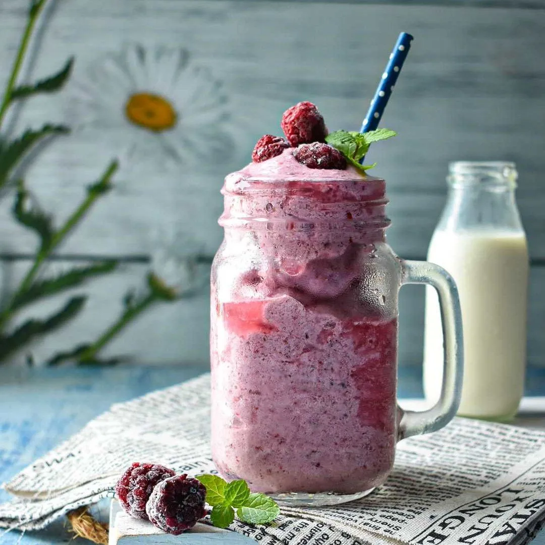 BlackBerry Milkshake Smoothie #JagoMasakMinggu1Periode2