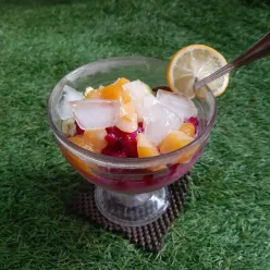 Es Puding Buah #JagoMasakMinggu1Periode2